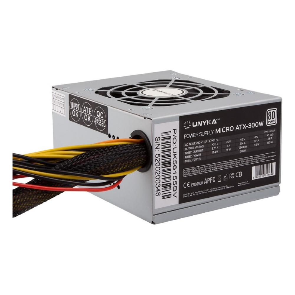 UNYKAch - SFX 300W unidad de fuente de alimentación 20+4 pin ATX Plata