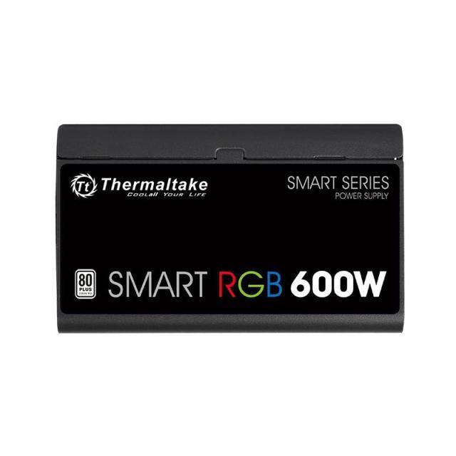 Thermaltake - Smart RGB unidad de fuente de alimentación 600 W 20+4 pin ATX ATX Negro