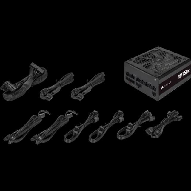 Corsair - RM750x unidad de fuente de alimentación 750 W 24-pin ATX ATX Negro