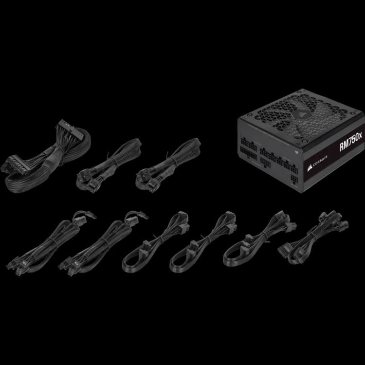 Corsair - RM750x unidad de fuente de alimentación 750 W 24-pin ATX ATX Negro