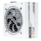 UNYKAch - ATX Atilus RGB White 650W unidad de fuente de alimentación 20+4 pin ATX Blanco