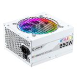 UNYKAch - ATX Atilus RGB White 650W unidad de fuente de alimentación 20+4 pin ATX Blanco