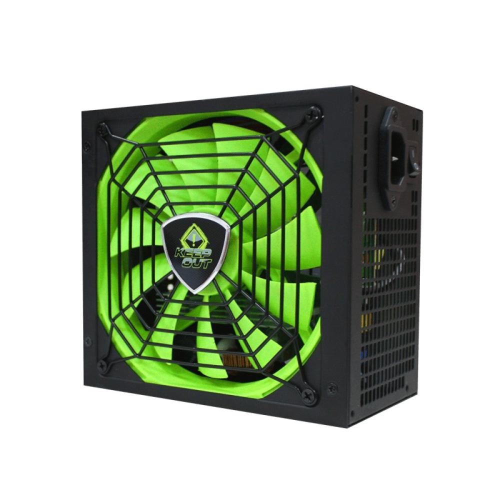KeepOut - FX1000MU unidad de fuente de alimentación 1000 W 20+4 pin ATX ATX Negro, Verde