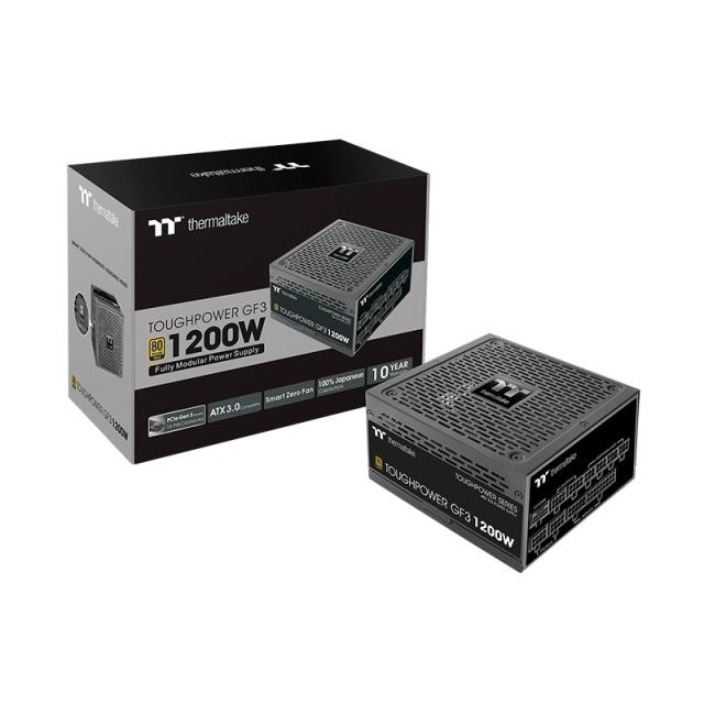 Thermaltake - Toughpower GF3 unidad de fuente de alimentación 1200 W 24-pin ATX ATX Negro