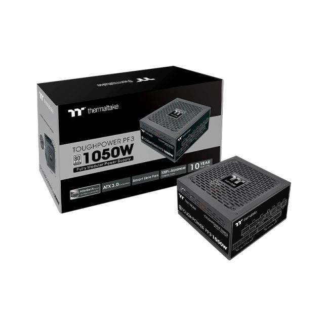 Thermaltake - Toughpower PF3 unidad de fuente de alimentación 1050 W 24-pin ATX ATX Negro