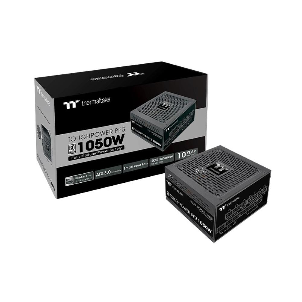 Thermaltake - Toughpower PF3 unidad de fuente de alimentación 1050 W 24-pin ATX ATX Negro