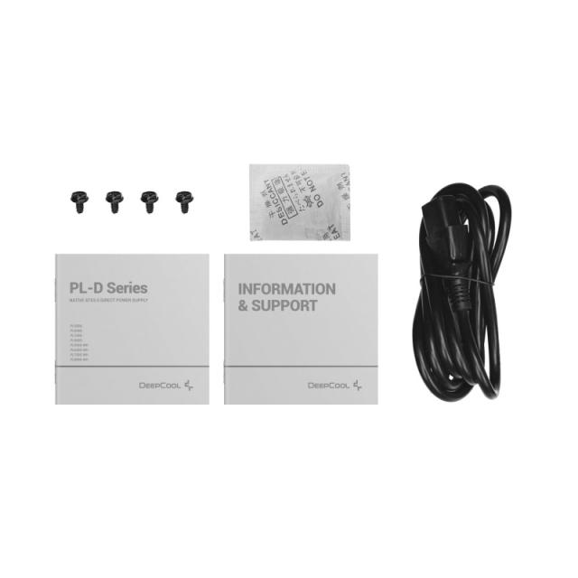 DeepCool - PL750D unidad de fuente de alimentación 750 W 20+4 pin ATX ATX Negro