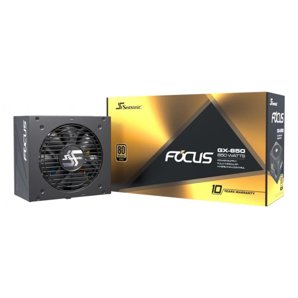 Seasonic - Focus GX unidad de fuente de alimentación 850 W 20+4 pin ATX ATX Negro