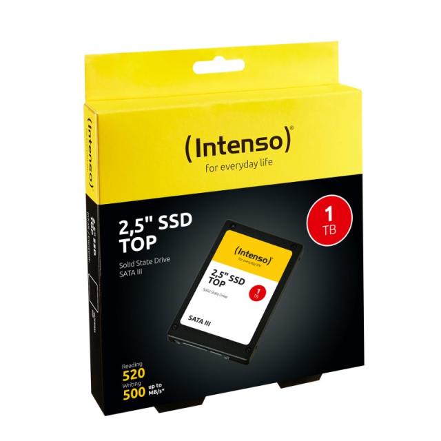 Intenso - Top 1 TB 2.5" Serial ATA III MLC