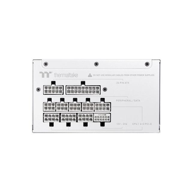 Thermaltake - Toughpower Gt unidad de fuente de alimentación 850 W 24-pin ATX ATX Blanco