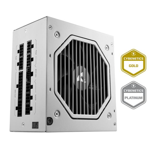 Sharkoon - Rebel P20 unidad de fuente de alimentación 750 W 24-pin ATX ATX Blanco
