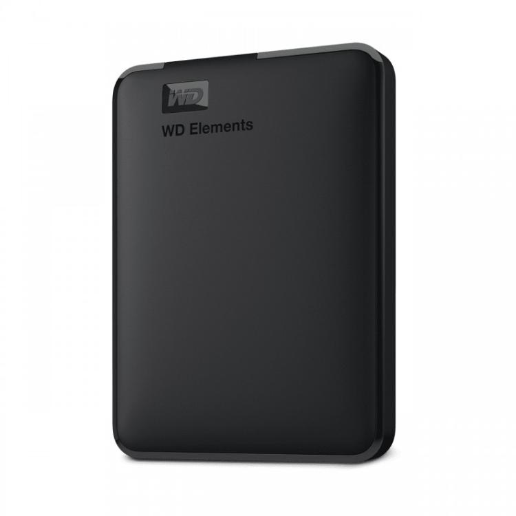 Western Digital - Elements Portable disco duro externo 5 TB 2.5" Micro-USB B 3.2 Gen 1 (3.1 Gen 1) Negro