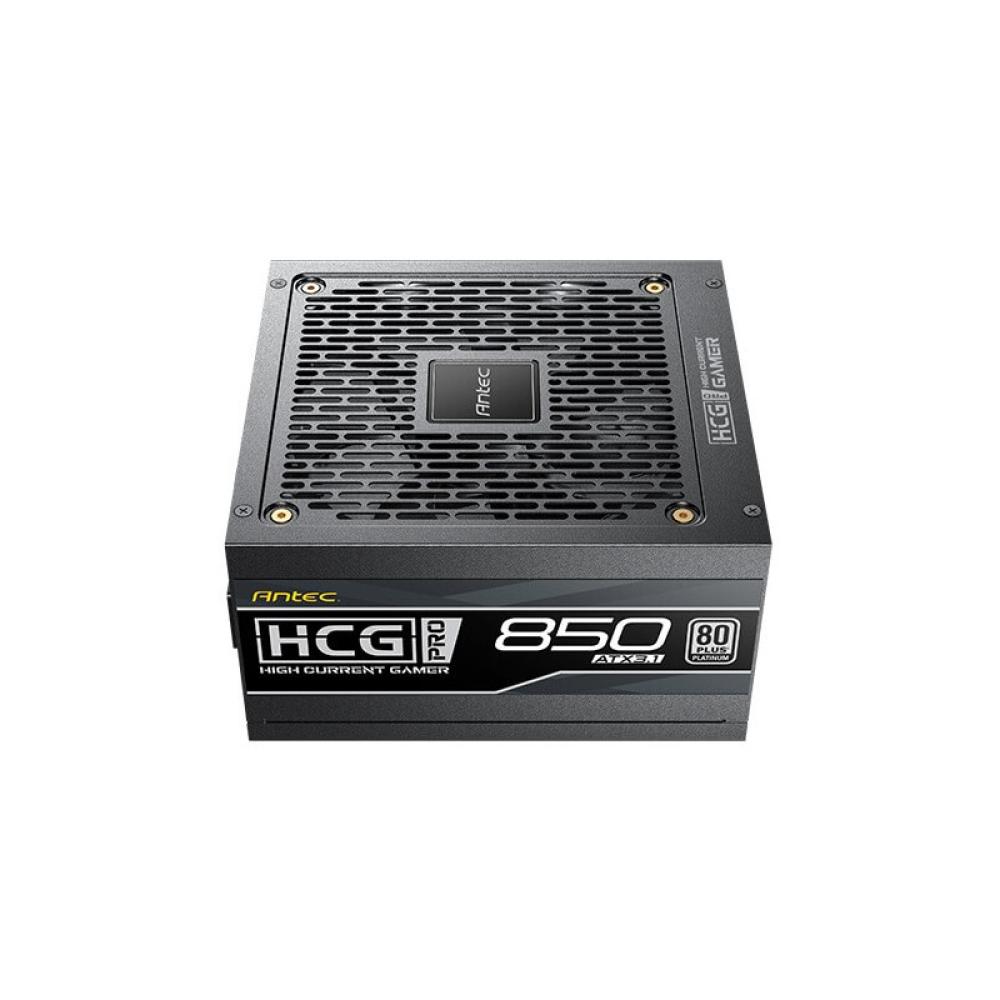 Antec - HIGH CURRENT GAMER HCG850 PRO Platinum ATX 3.1 unidad de fuente de alimentación 850 W 20+4 pin ATX Negro