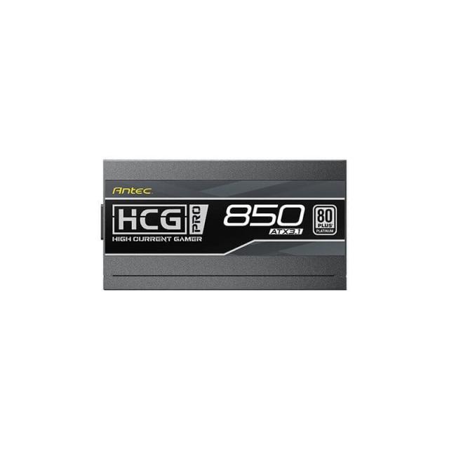 Antec - HIGH CURRENT GAMER HCG850 PRO Platinum ATX 3.1 unidad de fuente de alimentación 850 W 20+4 pin ATX Negro