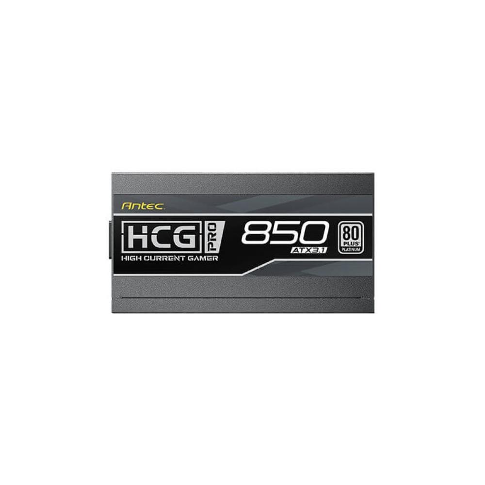 Antec - HIGH CURRENT GAMER HCG850 PRO Platinum ATX 3.1 unidad de fuente de alimentación 850 W 20+4 pin ATX Negro