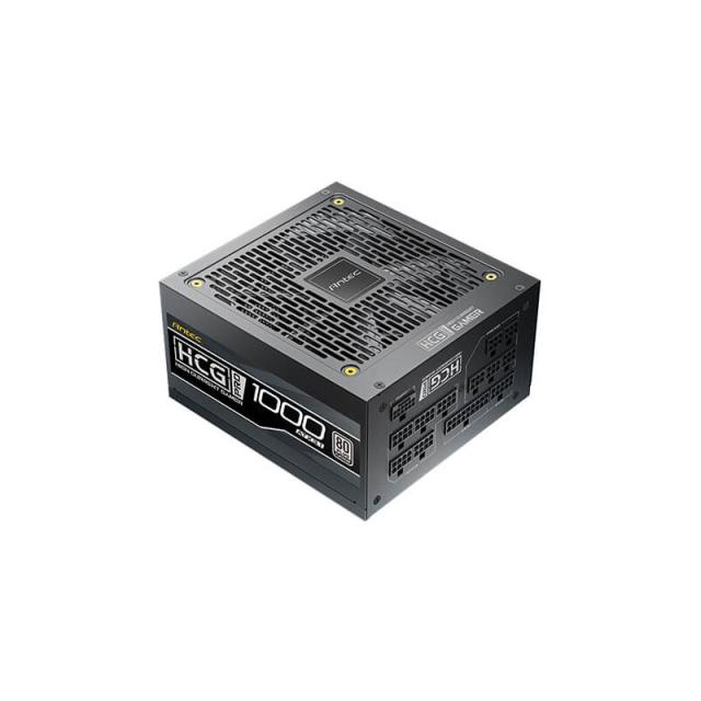 Antec - HIGH CURRENT GAMER HCG1000 PRO Platinum ATX 3.1 unidad de fuente de alimentación 1000 W 20+4 pin ATX Negro