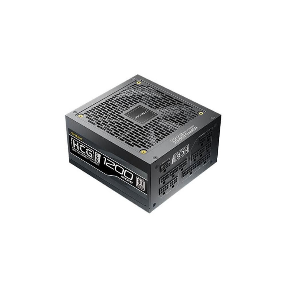 Antec - HIGH CURRENT GAMER HCG1200 PRO Platinum ATX 3.1 unidad de fuente de alimentación 1200 W 20+4 pin ATX Negro