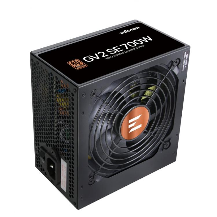 Zalman - ZM700-GV2SE unidad de fuente de alimentación 700 W 20+4 pin ATX ATX Negro