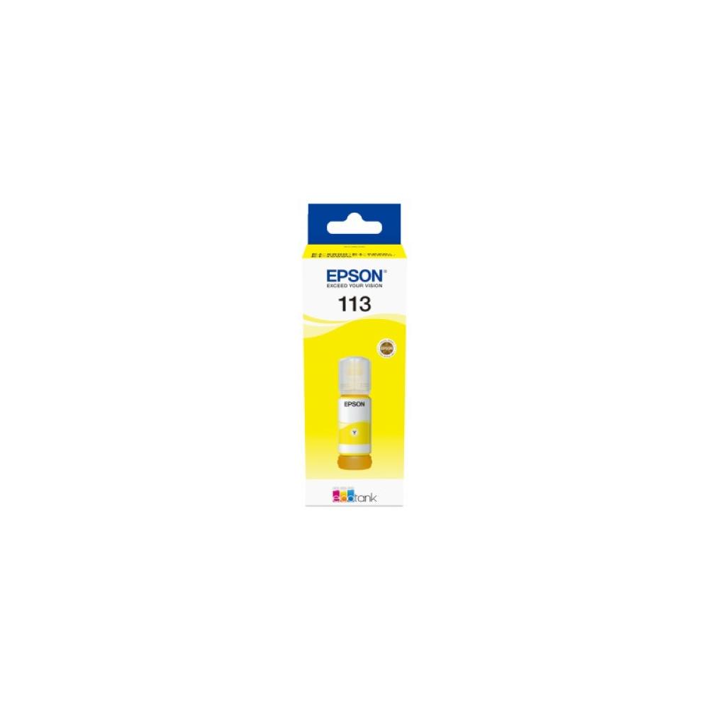 Epson - 113 EcoTank Pigment Yellow ink bottle