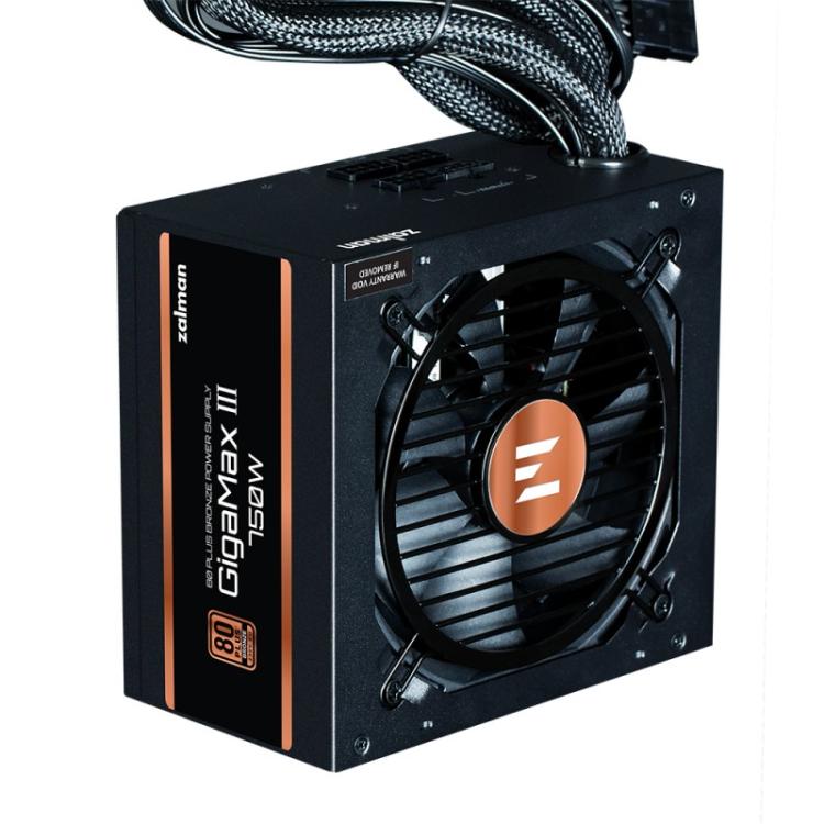 Zalman - GigaMax III unidad de fuente de alimentación 750 W ATX Negro