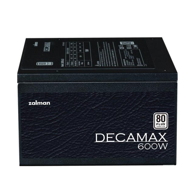 Zalman - Decamax unidad de fuente de alimentación 600 W ATX Negro