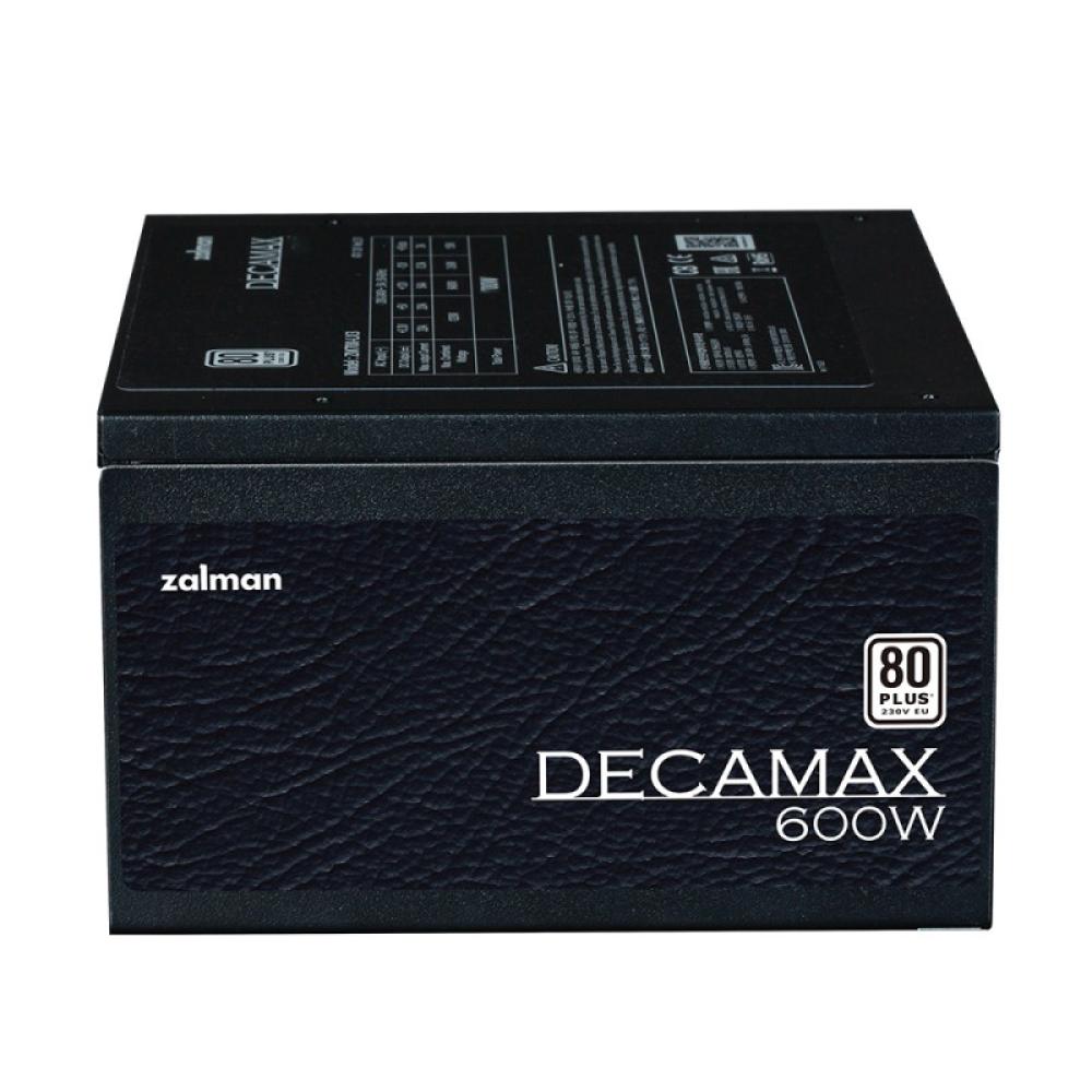 Zalman - Decamax unidad de fuente de alimentación 600 W ATX Negro