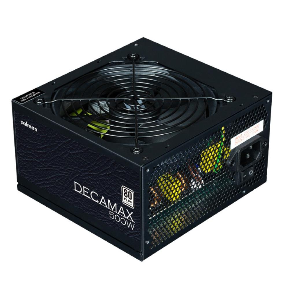 Zalman - Decamax unidad de fuente de alimentación 500 W ATX Negro