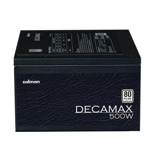 Zalman - Decamax unidad de fuente de alimentación 500 W ATX Negro