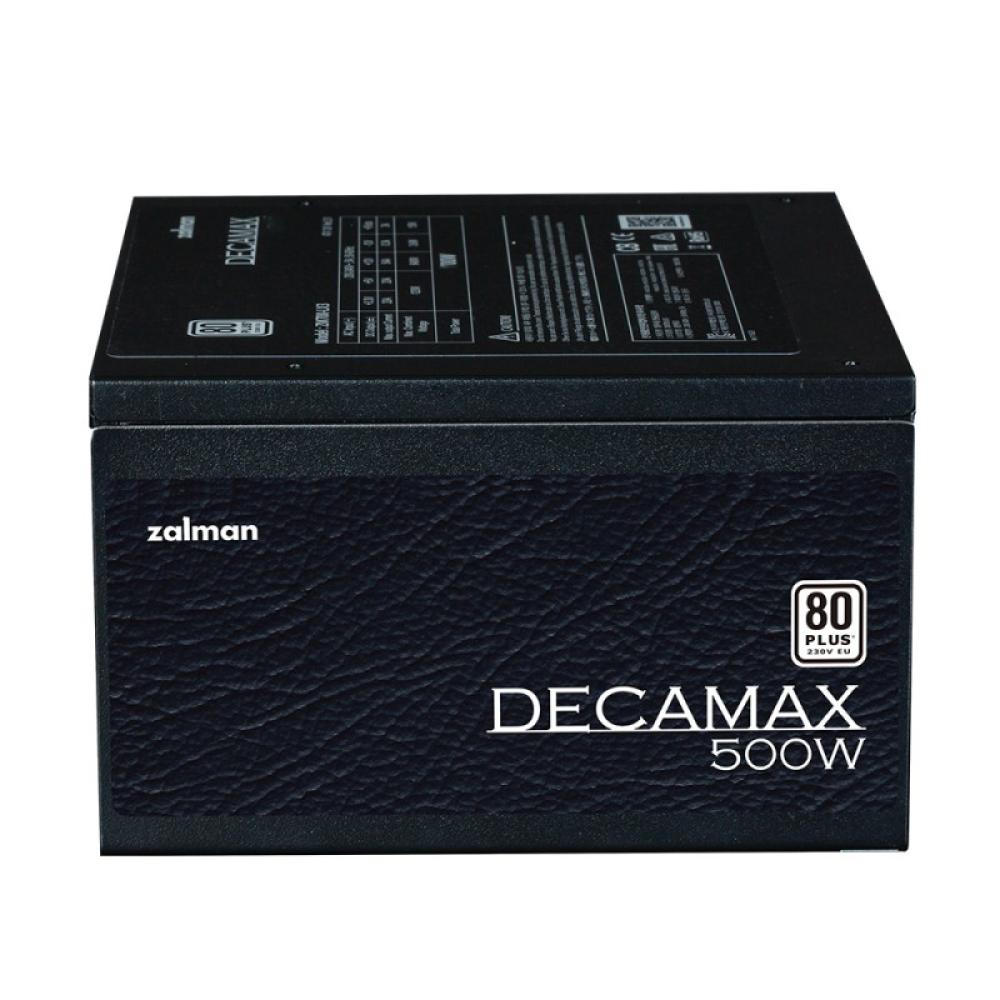 Zalman - Decamax unidad de fuente de alimentación 500 W ATX Negro