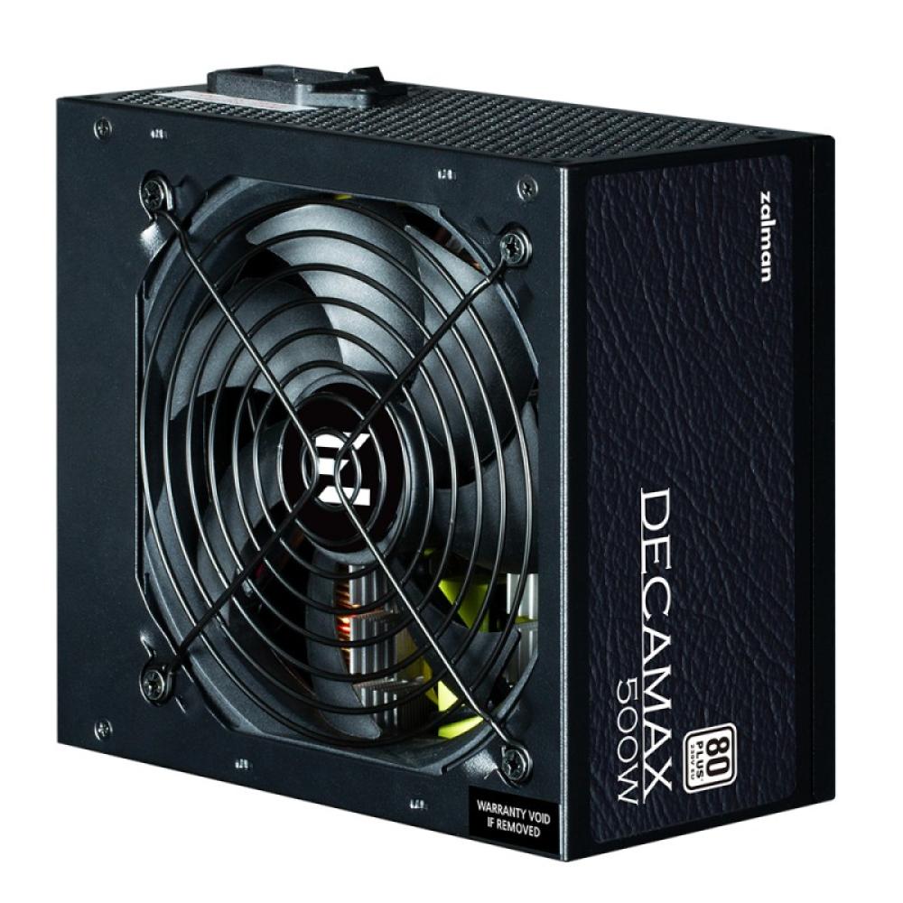 Zalman - Decamax unidad de fuente de alimentación 500 W ATX Negro
