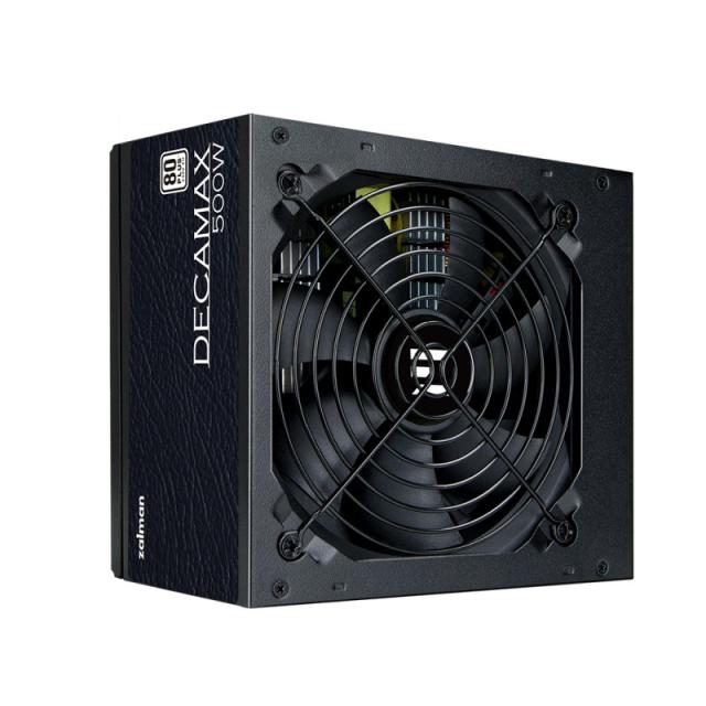 Zalman - Decamax unidad de fuente de alimentación 500 W ATX Negro