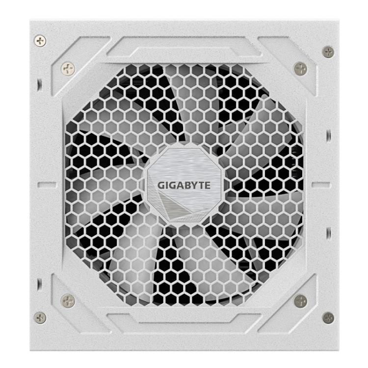 GIGABYTE - UD750GM PG5 V2 ICE Fuente de Alimentación – PCIe Gen 5.1, 80 PLUS Gold, Diseño completamente modular, Ventilador de 1