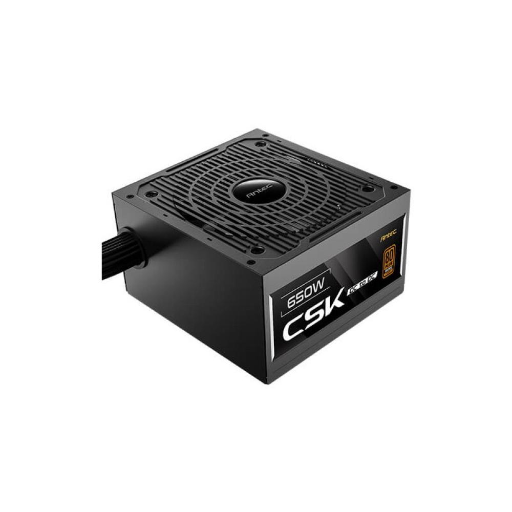 Antec - CSK650DC EC unidad de fuente de alimentación 650 W 20+4 pin ATX ATX Negro