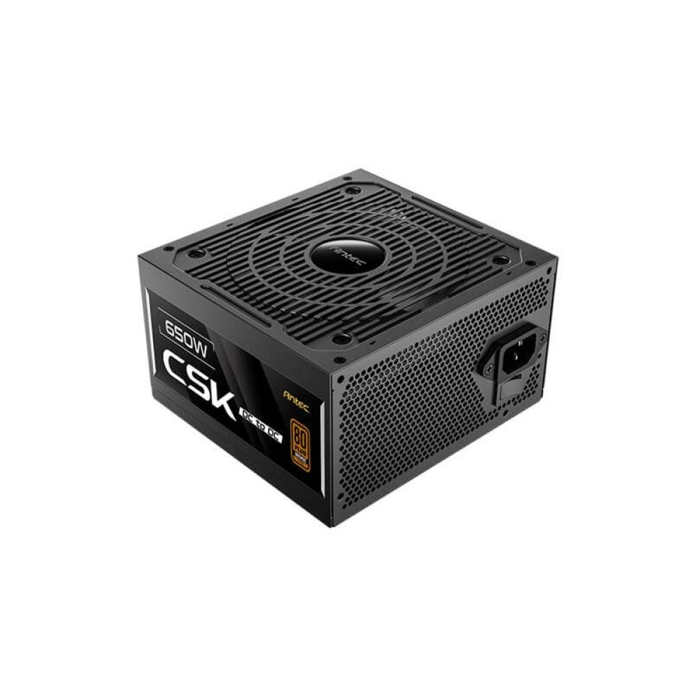 Antec - CSK650DC EC unidad de fuente de alimentación 650 W 20+4 pin ATX ATX Negro