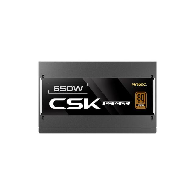 Antec - CSK650DC EC unidad de fuente de alimentación 650 W 20+4 pin ATX ATX Negro