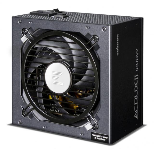 Zalman - ACRUX II unidad de fuente de alimentación 1200 W 24-pin ATX ATX Negro