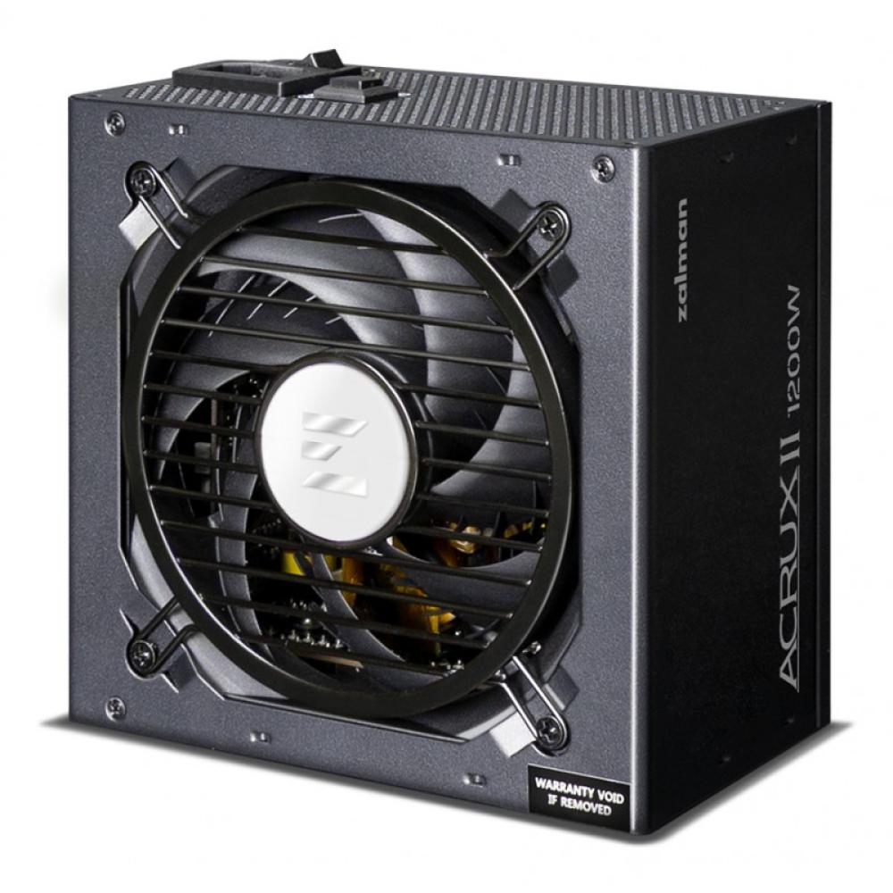 Zalman - ACRUX II unidad de fuente de alimentación 1200 W 24-pin ATX ATX Negro