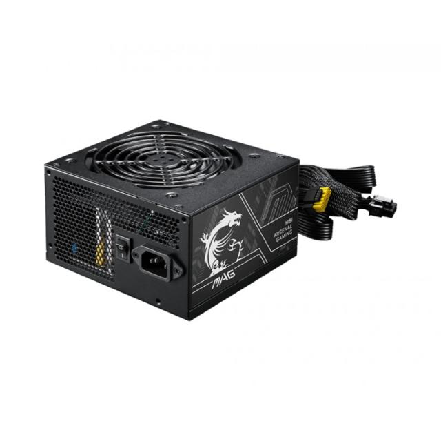MSI - MAG A650BN PCIE5 II unidad de fuente de alimentación 650 W 20+4 pin ATX ATX Negro