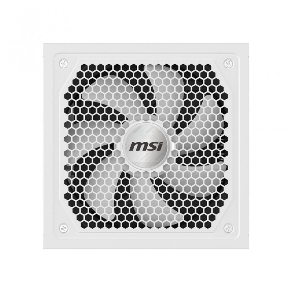 MSI - MAG A1000GL PCIE5 WHITE unidad de fuente de alimentación 1000 W 24-pin ATX ATX Blanco