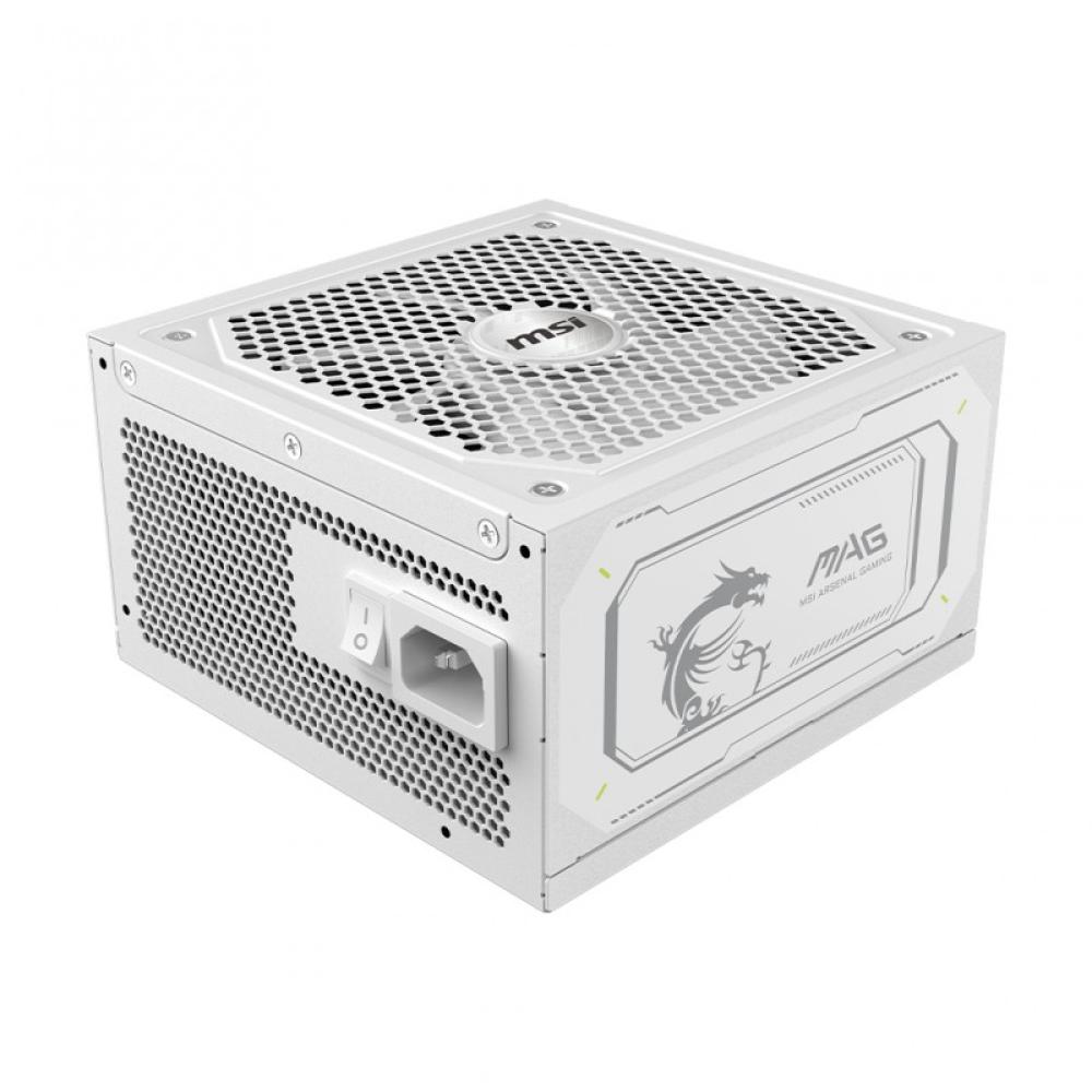 MSI - MAG A1000GL PCIE5 WHITE unidad de fuente de alimentación 1000 W 24-pin ATX ATX Blanco