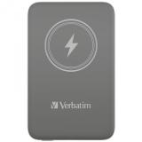 Verbatim - Charge ''n'' Go Polímero de litio 10000 mAh Cargador inalámbrico Gris