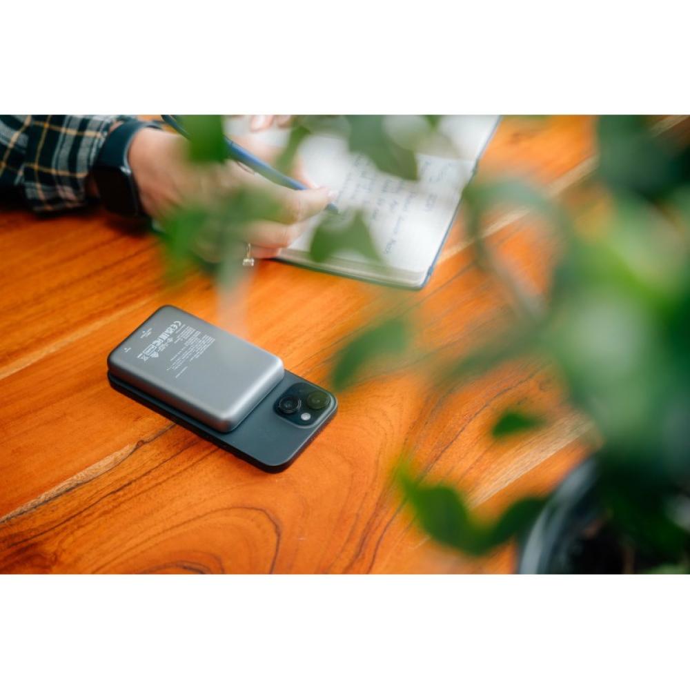 Verbatim - Charge ''n'' Go Polímero de litio 10000 mAh Cargador inalámbrico Gris