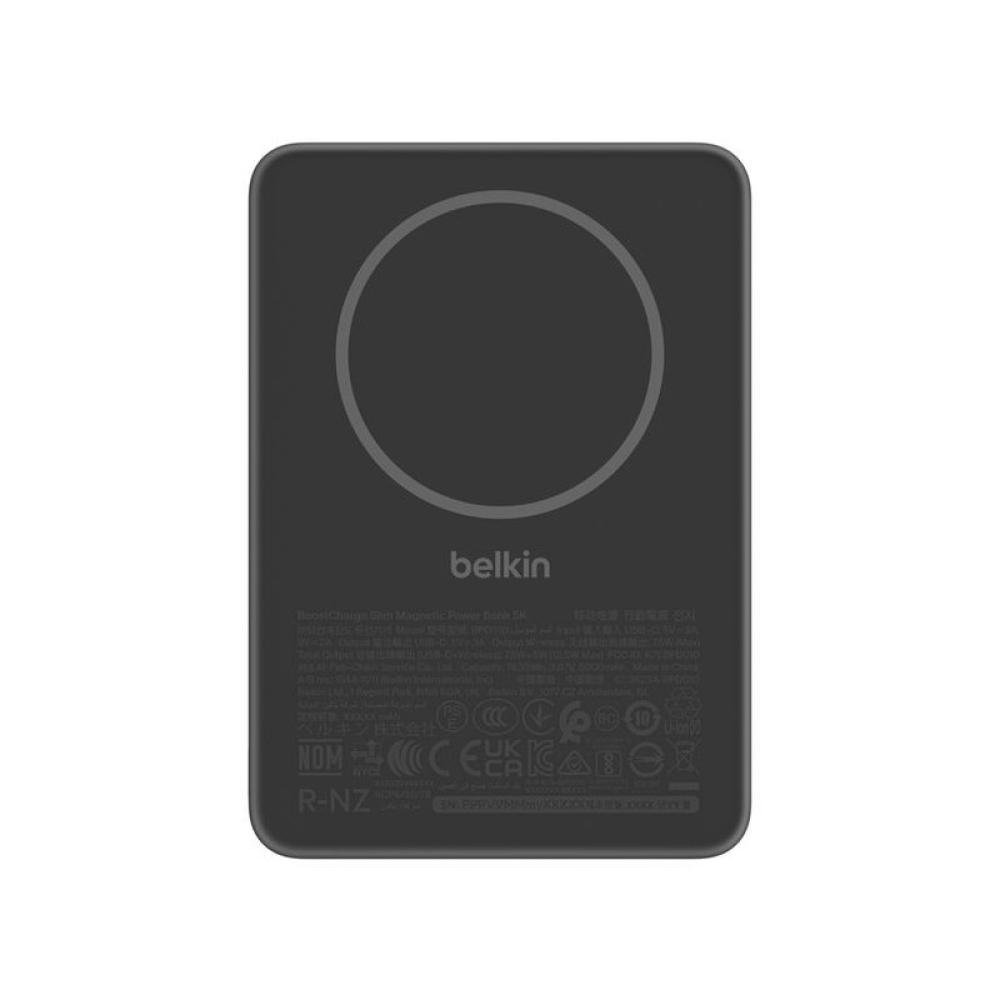 Belkin - BPD010hqBK 5000 mAh Cargador inalámbrico Negro