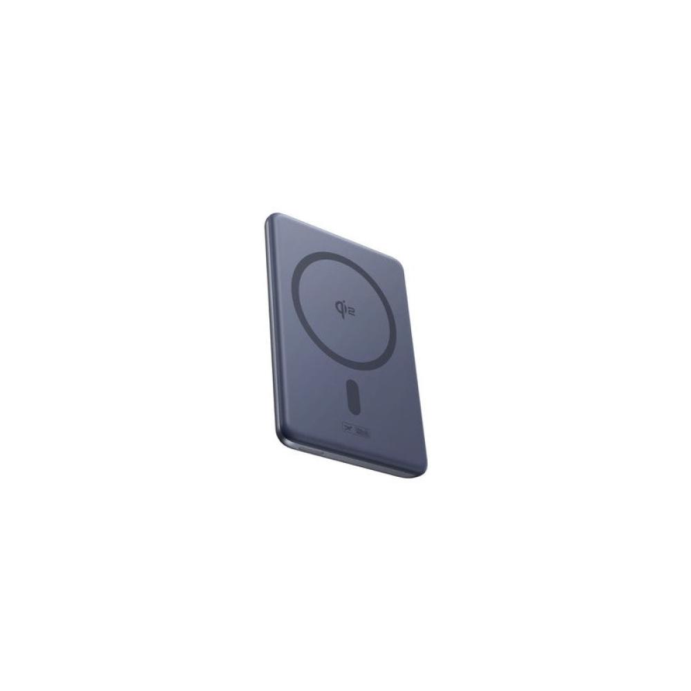 Baseus - P1007680B813-00 batería externa 5000 mAh Cargador inalámbrico Gris