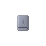 Baseus - P1007680B813-00 batería externa 5000 mAh Cargador inalámbrico Gris