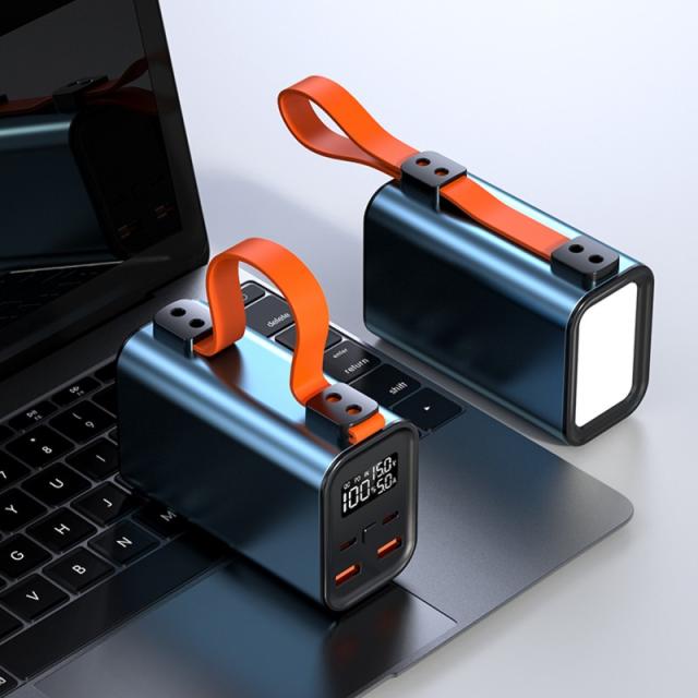 Leotec - Batería externa para portátiles 100W PD 30.000mAh