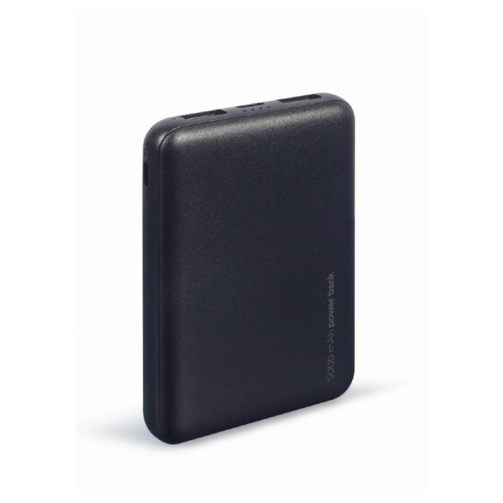 Gembird - PB05-02 batería externa Polímero de litio 5000 mAh Negro