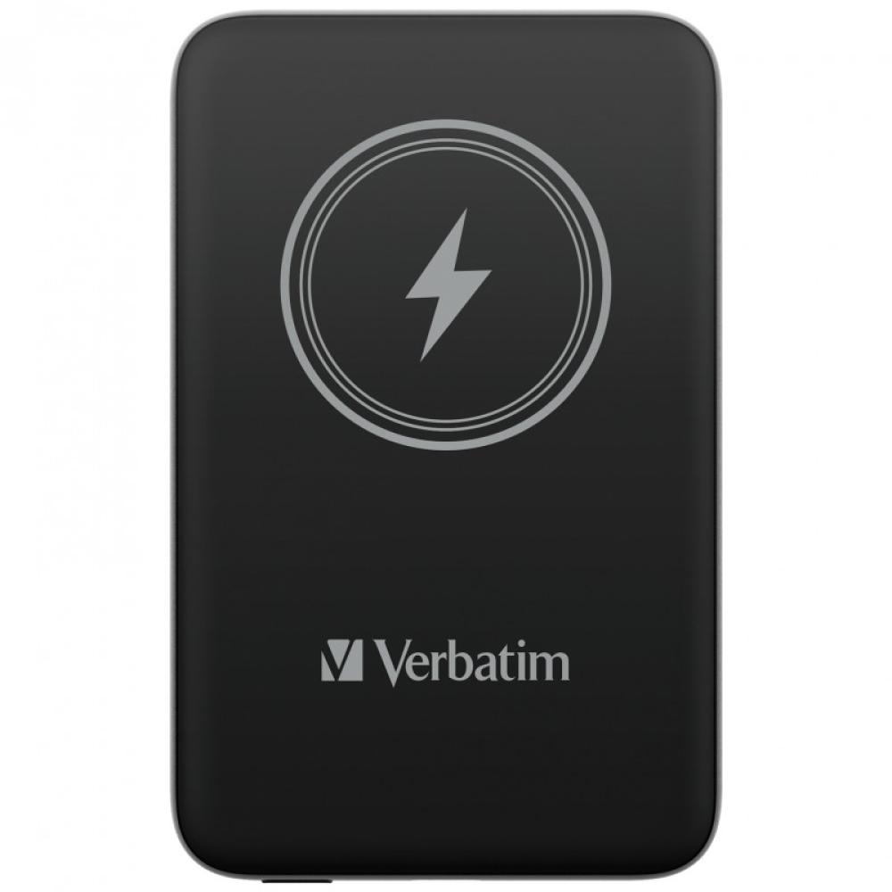 Verbatim - Charge ''n'' Go Polímero de litio 10000 mAh Cargador inalámbrico Negro