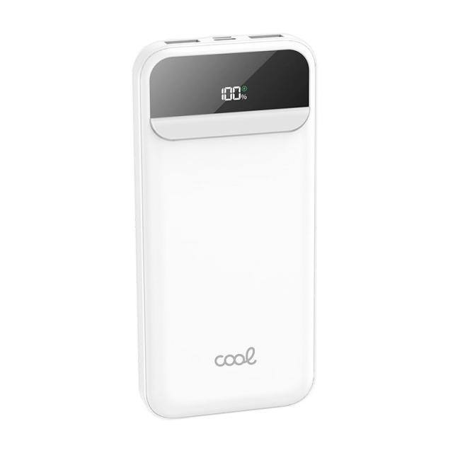 COOL Accesorios - 8434847069630 batería externa Polímero de litio 10000 mAh Blanco