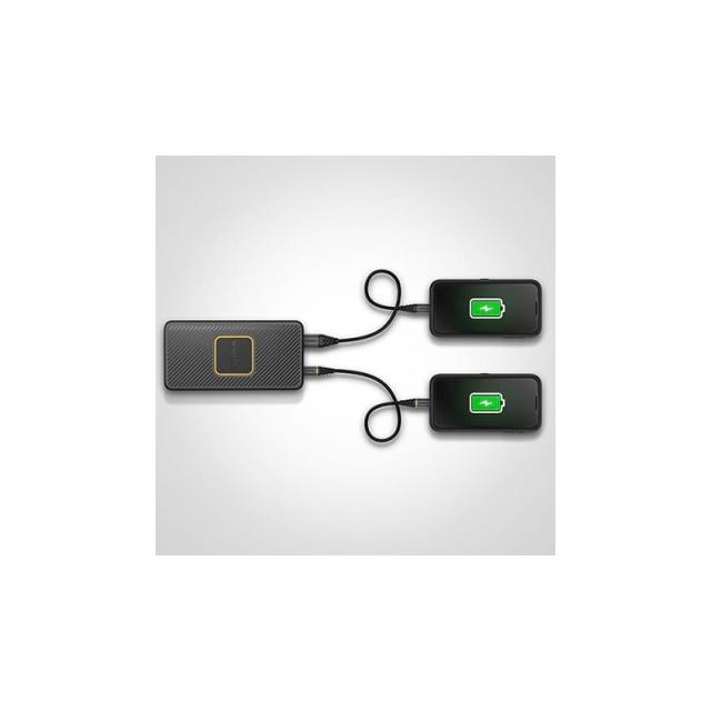 OtterBox - Fast Charge Qi Wireless 10000 mAh Cargador inalámbrico Negro